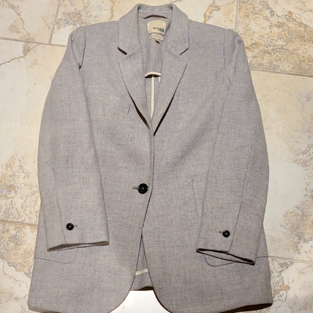 Aritia Wilfred Heather grey blazer.